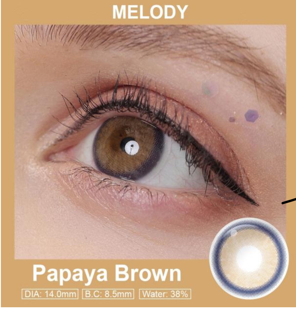 Melody Papaya Brown Prescription