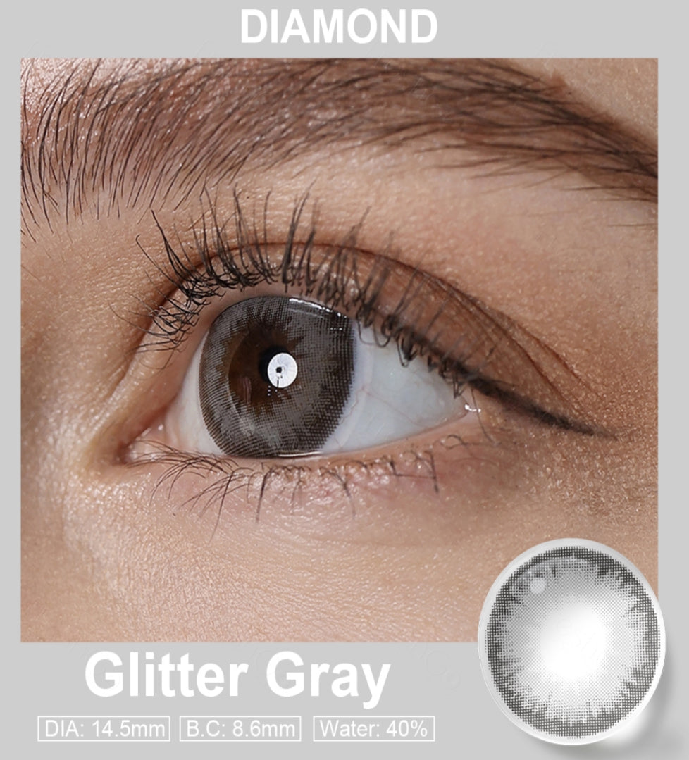 Diamond Glitter Gray🤍