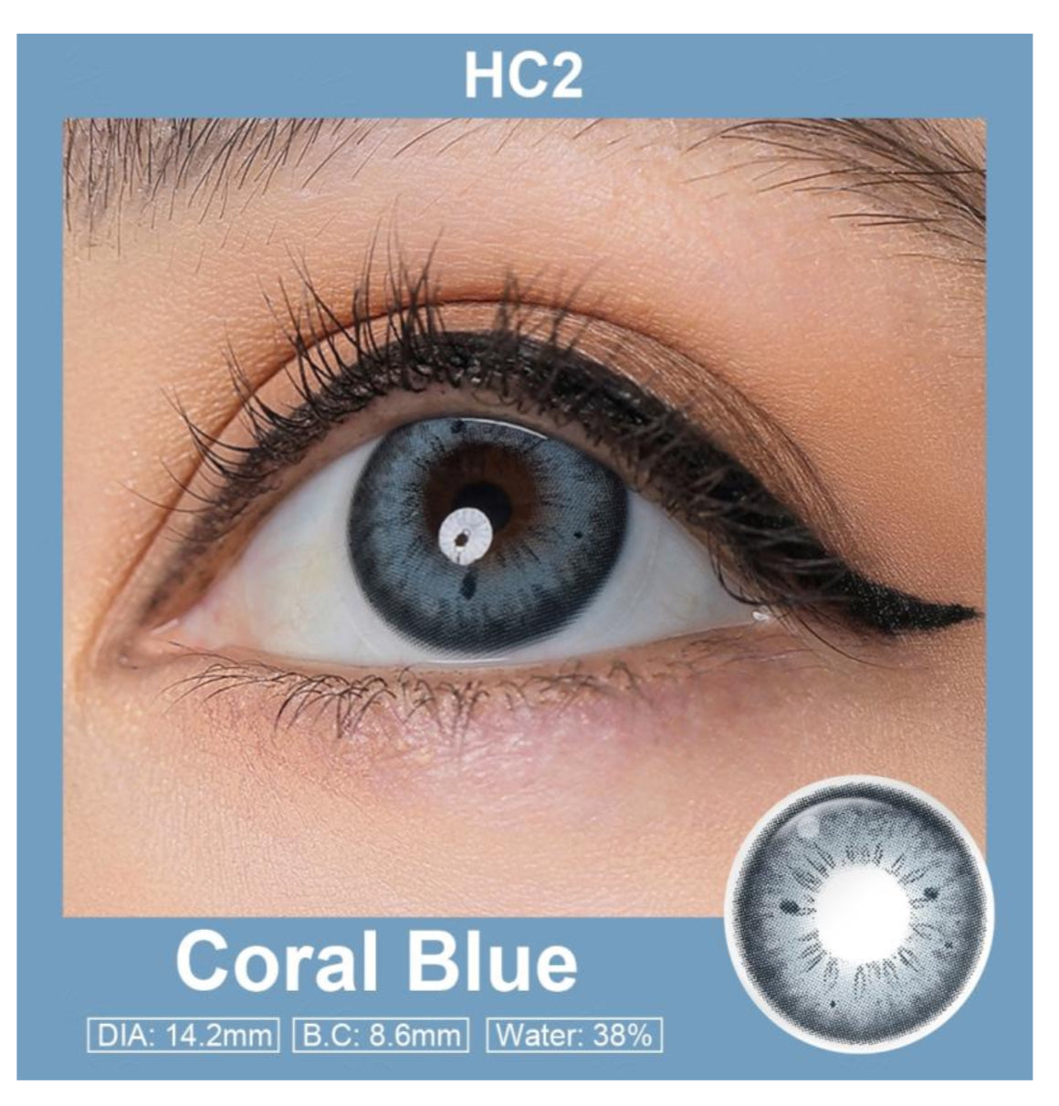 HC2 Coral Blue π