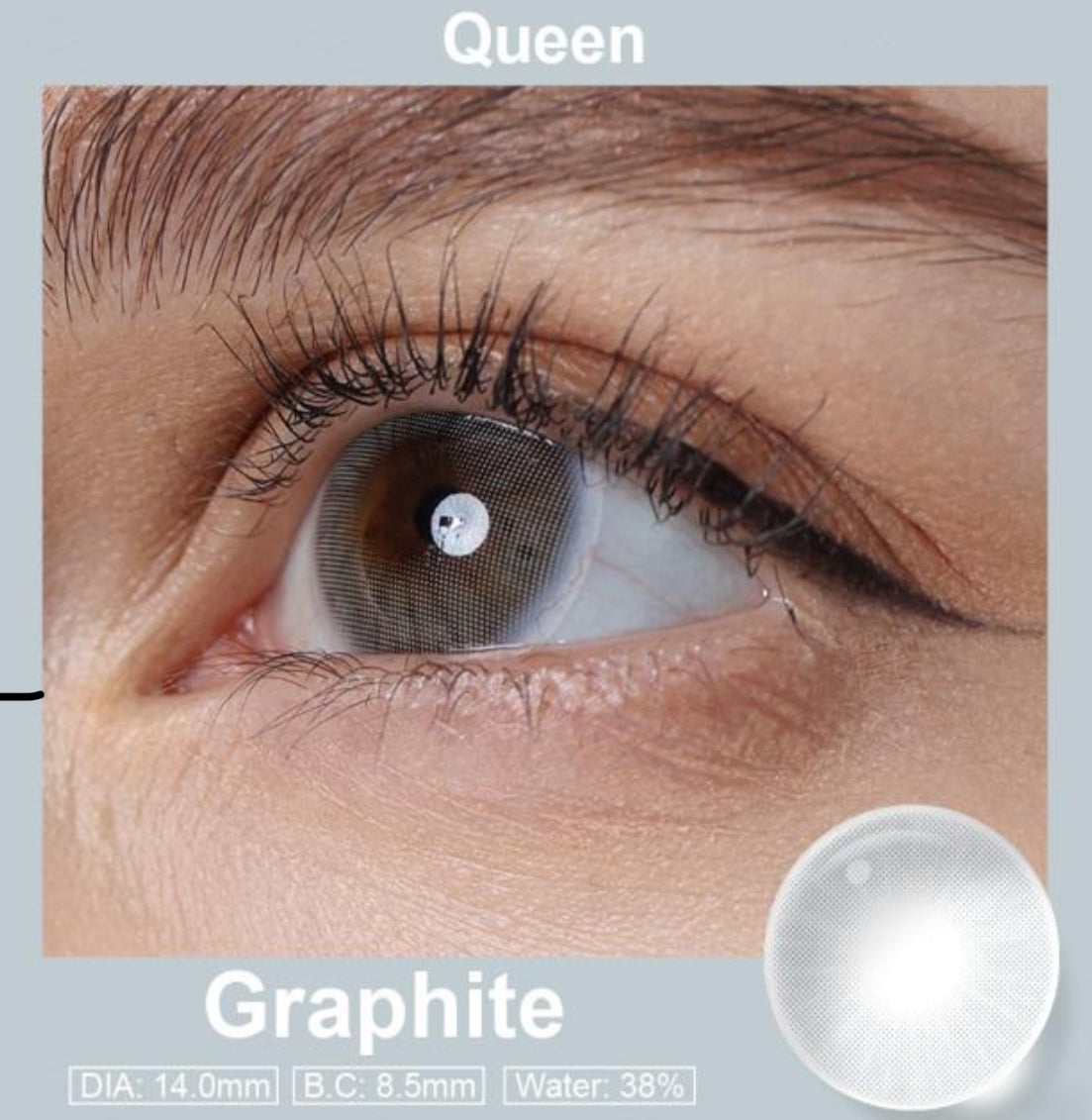 Queen Graphite 🩶