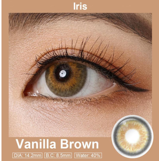 Iris Vanilla Brown 🤎