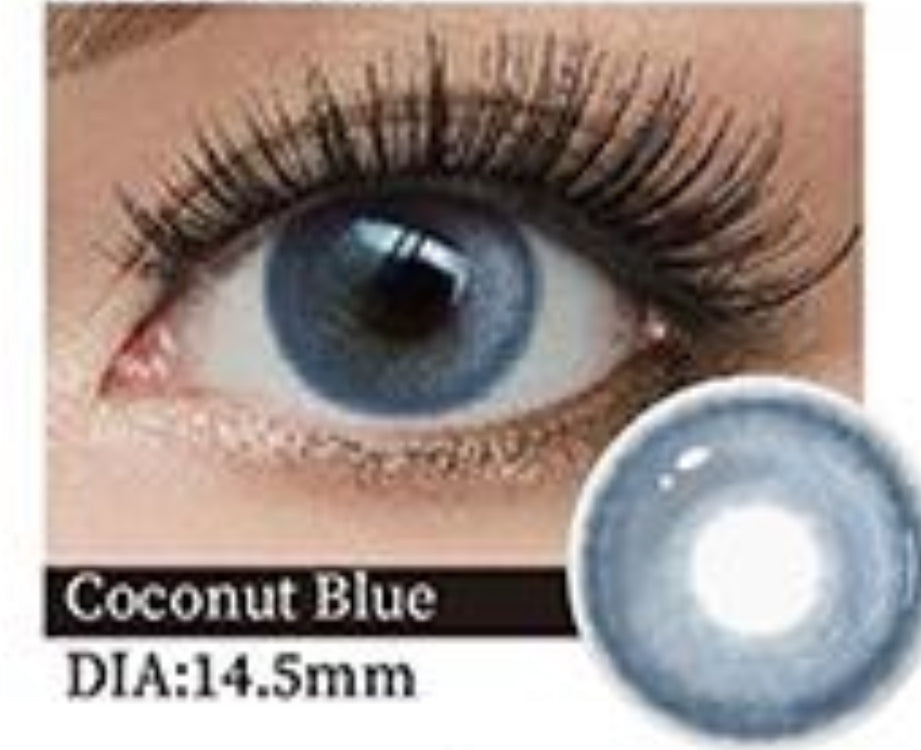 Crushed Ice 3 tone Coconut Blue💙